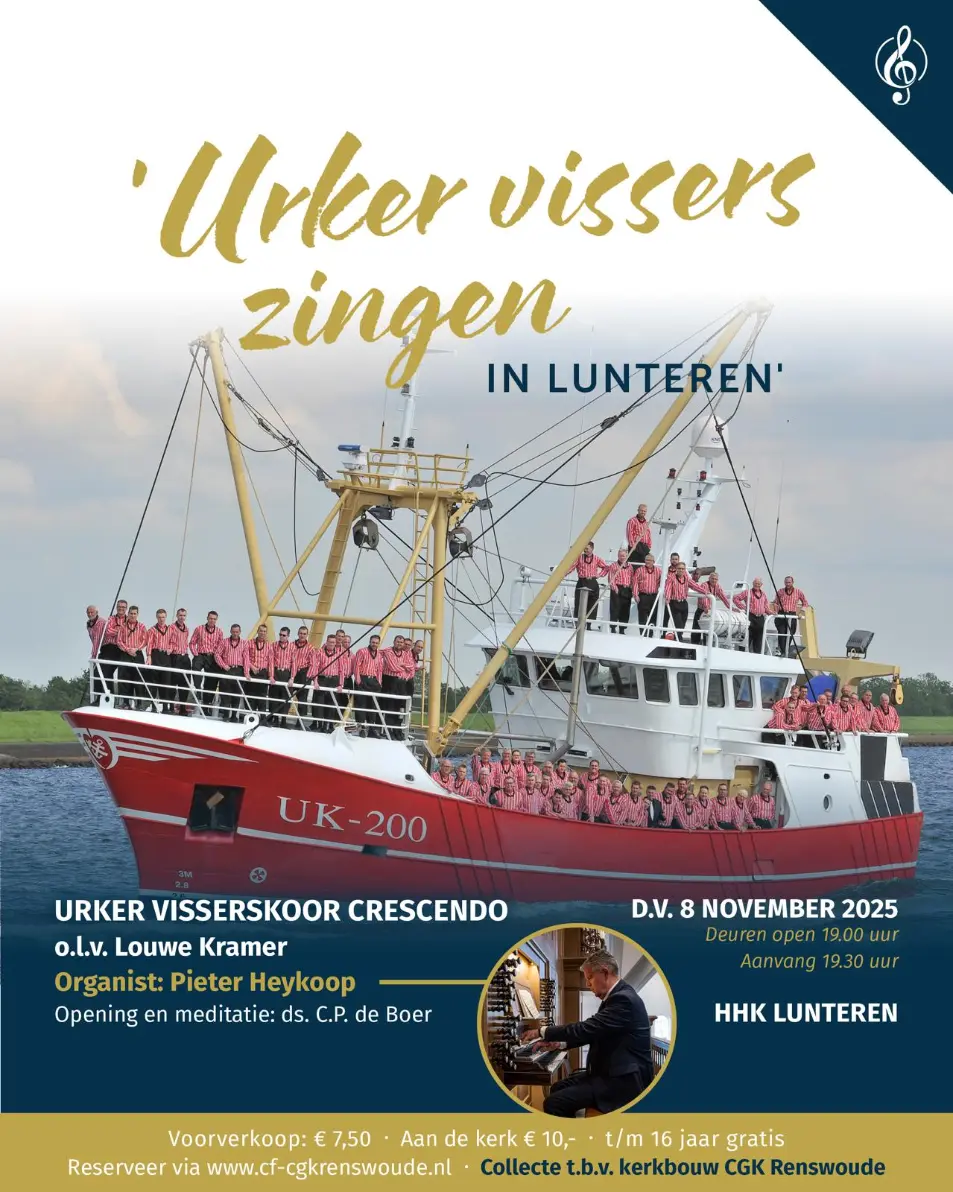 Urker mannenkoor Crescendo