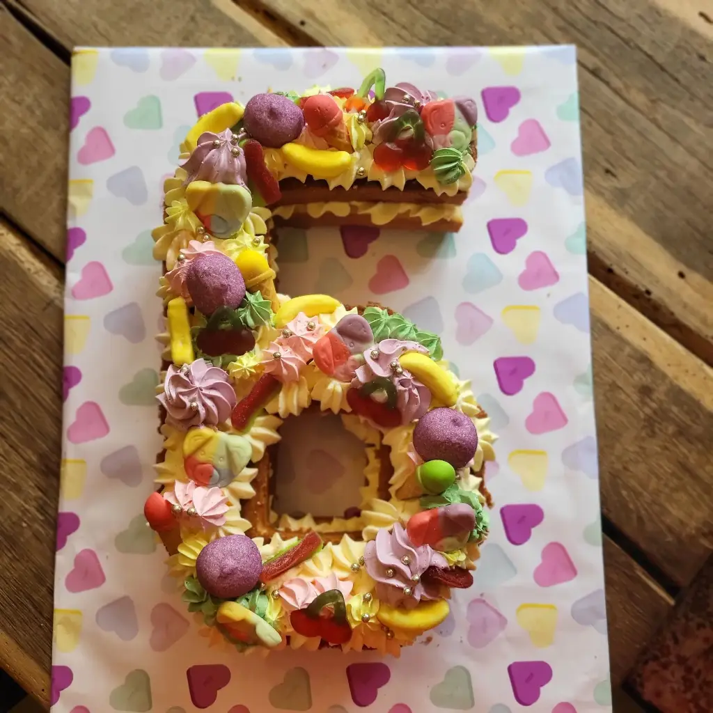 Cijfer (snoep) taart